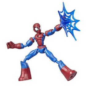 Marvel Spider-Man Bend and Flex Spider-Man Action Figure - 0