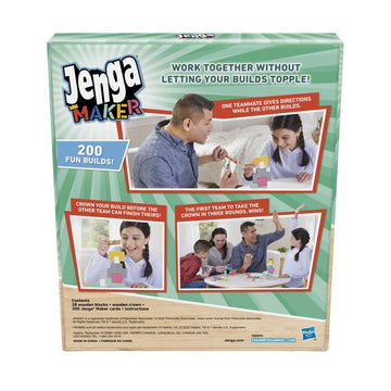 Jenga Maker Stacking Tower Game - 0