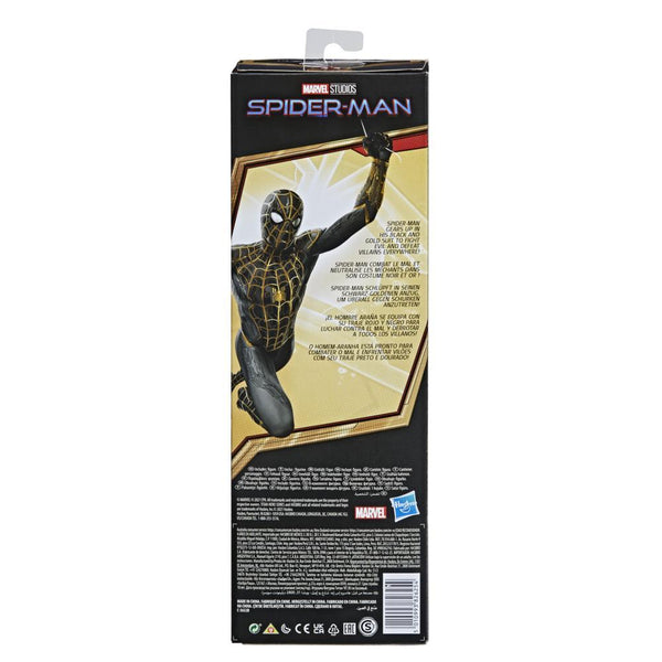 Marvel Spider-Man Black and Gold Suit Spider-Man Action Figure