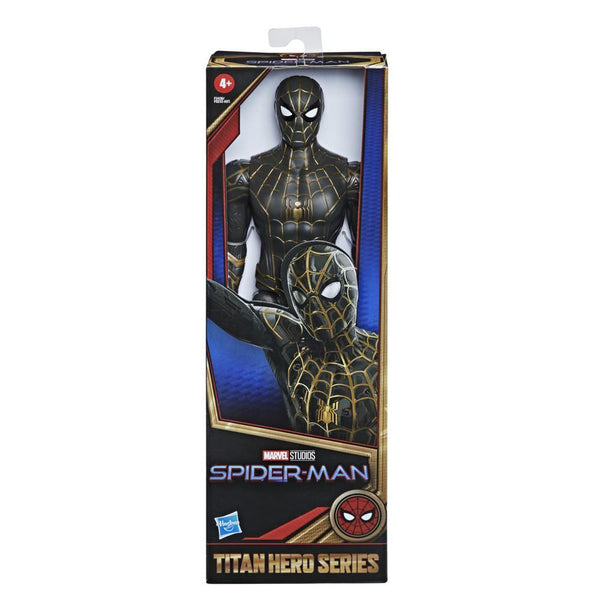 Marvel Spider-Man Black and Gold Suit Spider-Man Action Figure