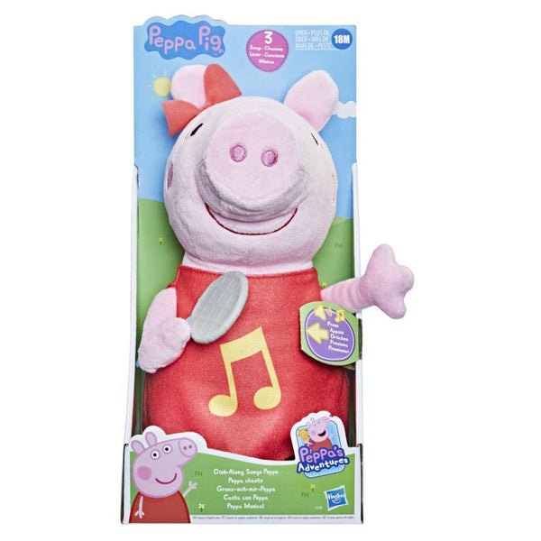 Peppa Pig Peppa Oink-Along Songs Peppa Singing Plush Doll