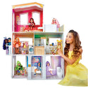 RAINBOW HIGH House Playset 3-Story Wood Doll House, Fully Furnished