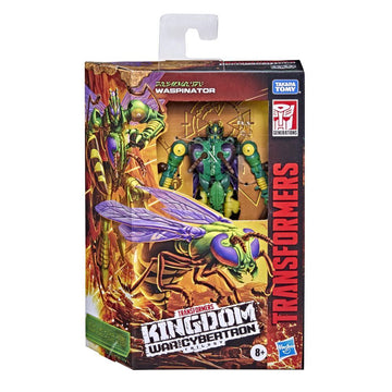 TRANSFORMERS Kingdom Deluxe WFC-K34 WASPINATOR Action Figure - 0