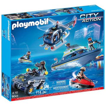 PLAYMOBIL Police Tactical Unit 9043