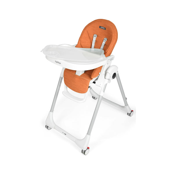 Peg Perego Prima Pappa Follow Me Baby High Chair in Wonder Orange