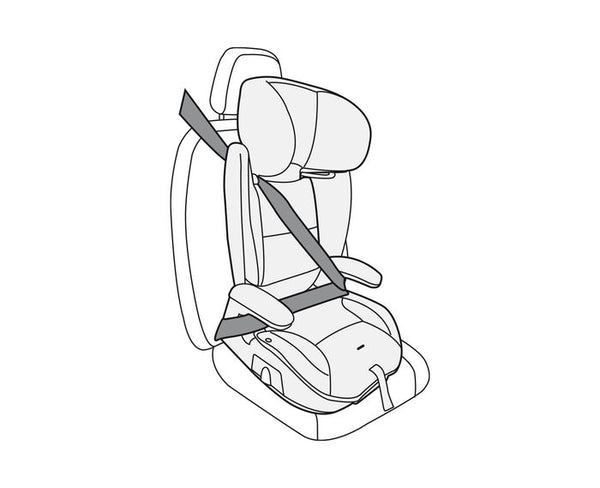 Peg Perego Viaggio 2-3 Surefix Baby Car Seat in Black