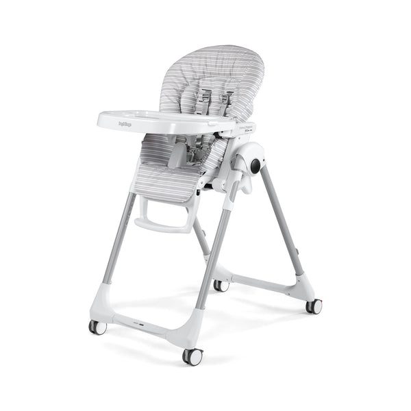 Peg Perego Prima Pappa Follow Me Baby High Chair in Linear Grey