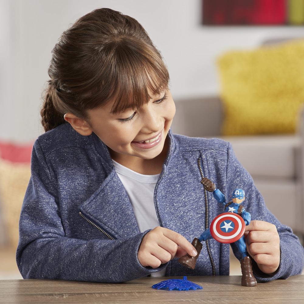 Marvel Avengers Bend And Flex Captain America Action Figure E7869