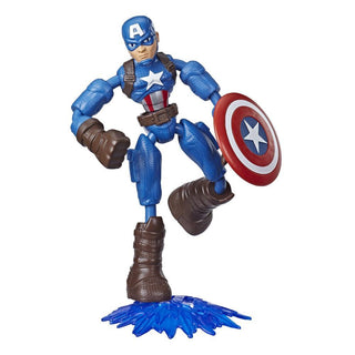 Marvel Avengers Bend And Flex Captain America Action Figure E7869