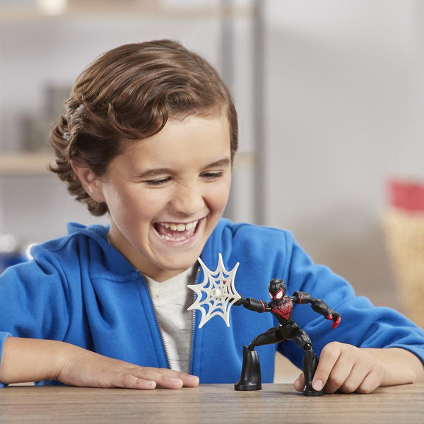 Marvel Spider-Man Bend and Flex Miles Morales Action Figure