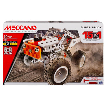 Meccano 15-in-1 Super Truck Building Kit 19204