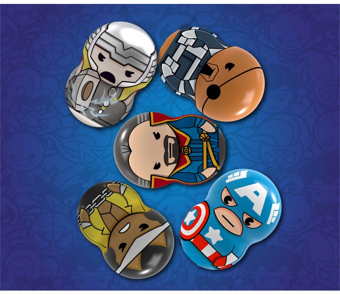 Marvel Wooblies Magnetic Power Crazy Arena