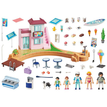 PLAYMOBIL Waterfront Ice Cream Shop 70279 - 0