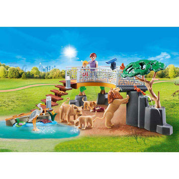 PLAYMOBIL Outdoor Lion Enclosure 70343 - 0