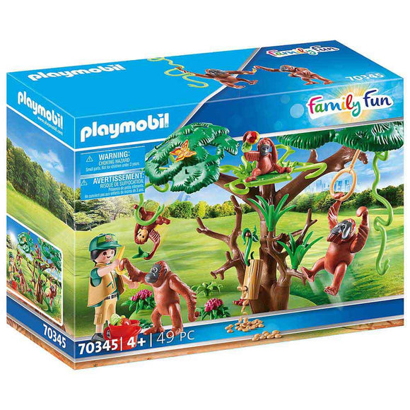 PLAYMOBIL Orangutans with Tree 70345