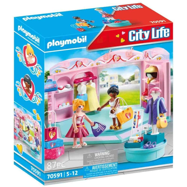 PLAYMOBIL City Life Fashion Store 70591